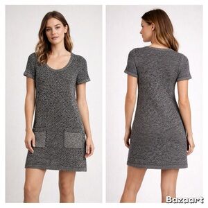 Rag & Bone Marled Knit Sweater Dress w/ Pockets Sz M NWOT